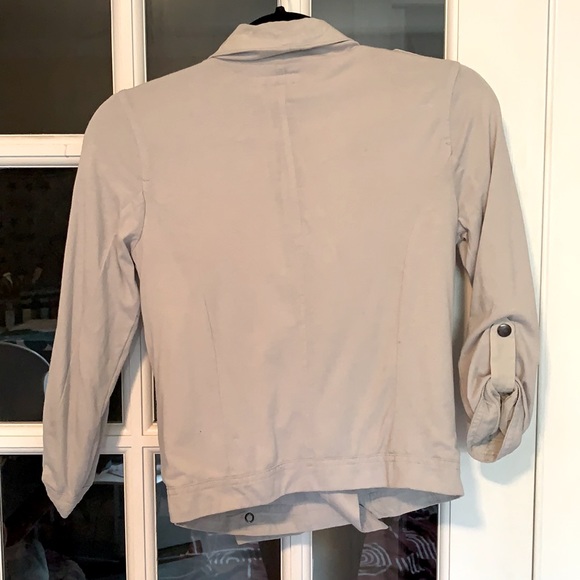 Madewell Hi-Line Cropped Lightweight Moto Jacket - Picture 8 of 8